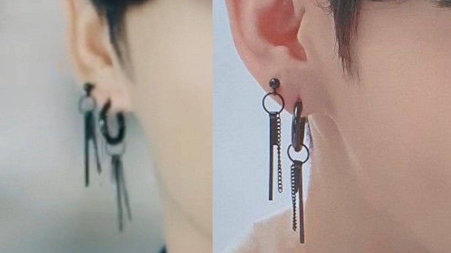 BTS Stay Gold Jungkook 4 Piece Earring Set – Charming Little Fox