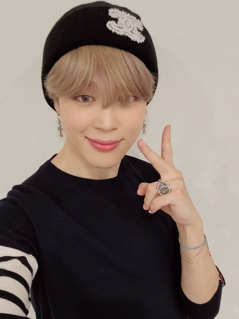 BTS Dynamite Jimin Cross Hoop Earring – Charming Little Fox